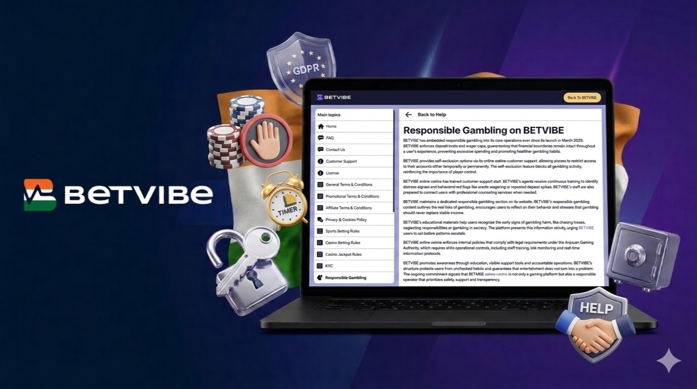 Responsible gaming and player safety at BetVibe